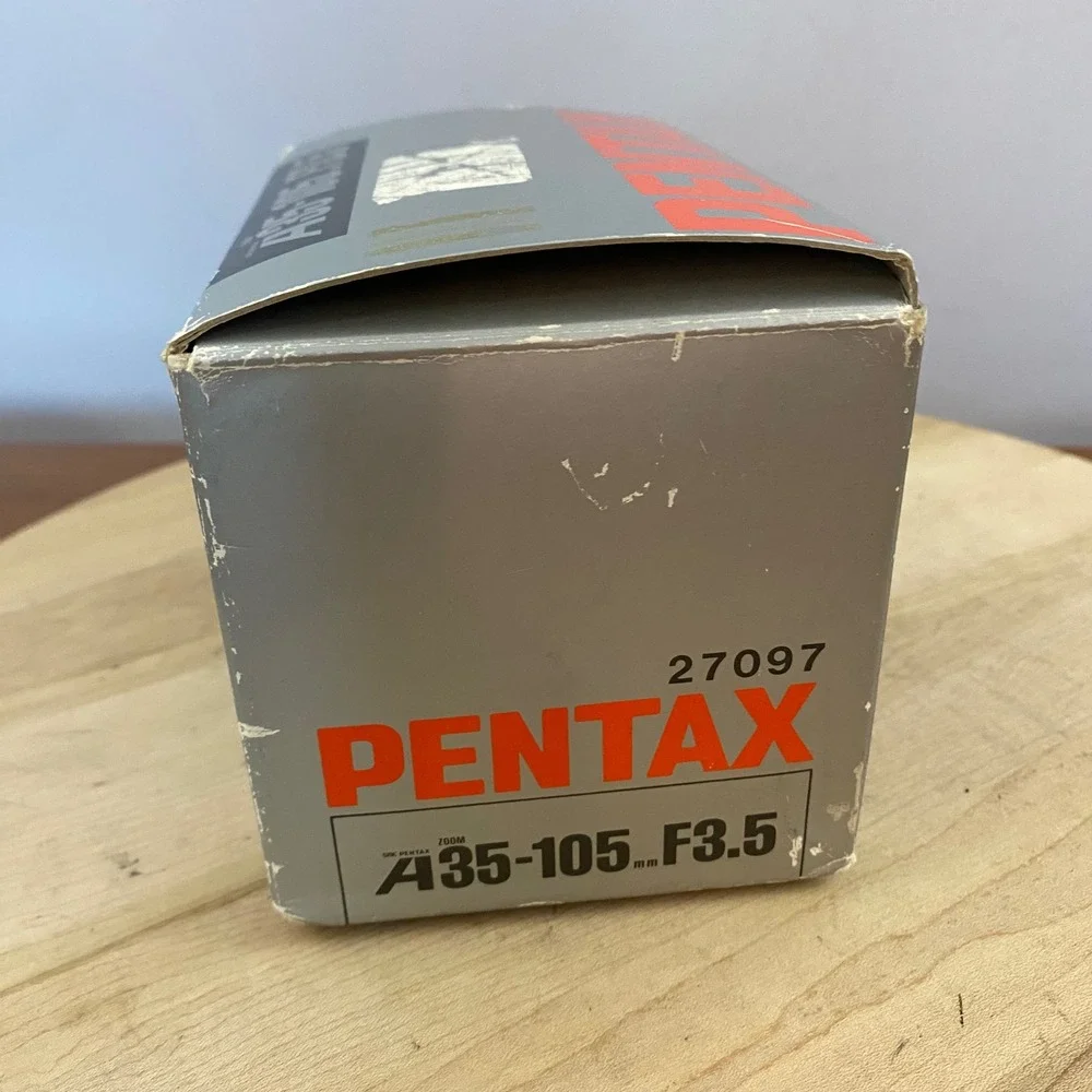 SMC PENTAX-A 35-105mm f/3.5 MACRO Zoom MF Lens PK Mount Vintage Open Box